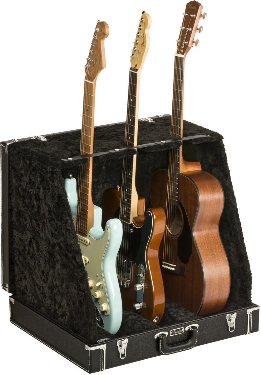 Fender Classic Series Case Stand - 3 Guitar, Black