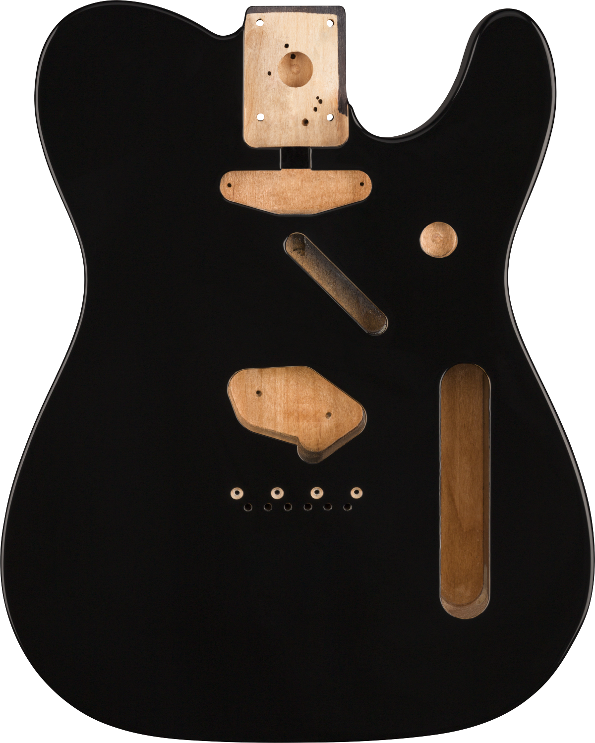 Fender Classic Series 60's Telecaster SS Alder Body Vintage Bridge Mount, Black