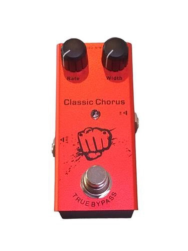 Classic Chorus Electric Guitar Mini FX Pedal Stomp Box 9V