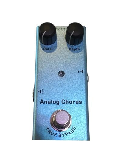 Analog Chorus Electric Guitar Mini FX Pedal Stomp Box 9V