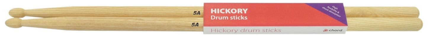 Hickory Drum Sticks - 1 Pair