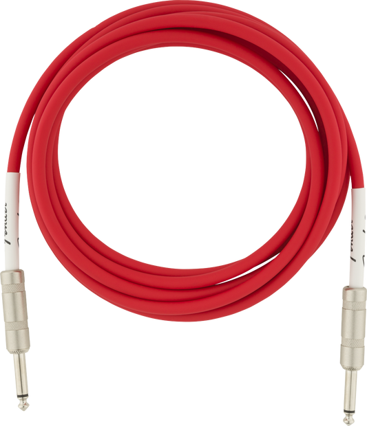 Fender Original Series Instrument Cable, 10', Fiesta Red