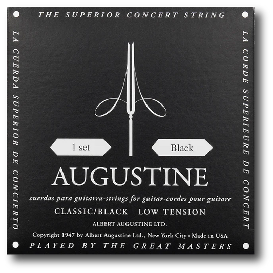 Augustine ABK Classic Black Strings