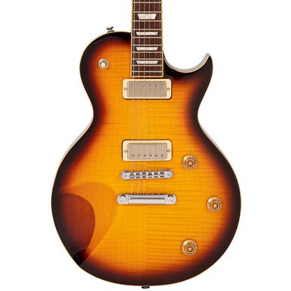 Fret-King Eclat Custom ~ Flamed Tobacco Sunburst