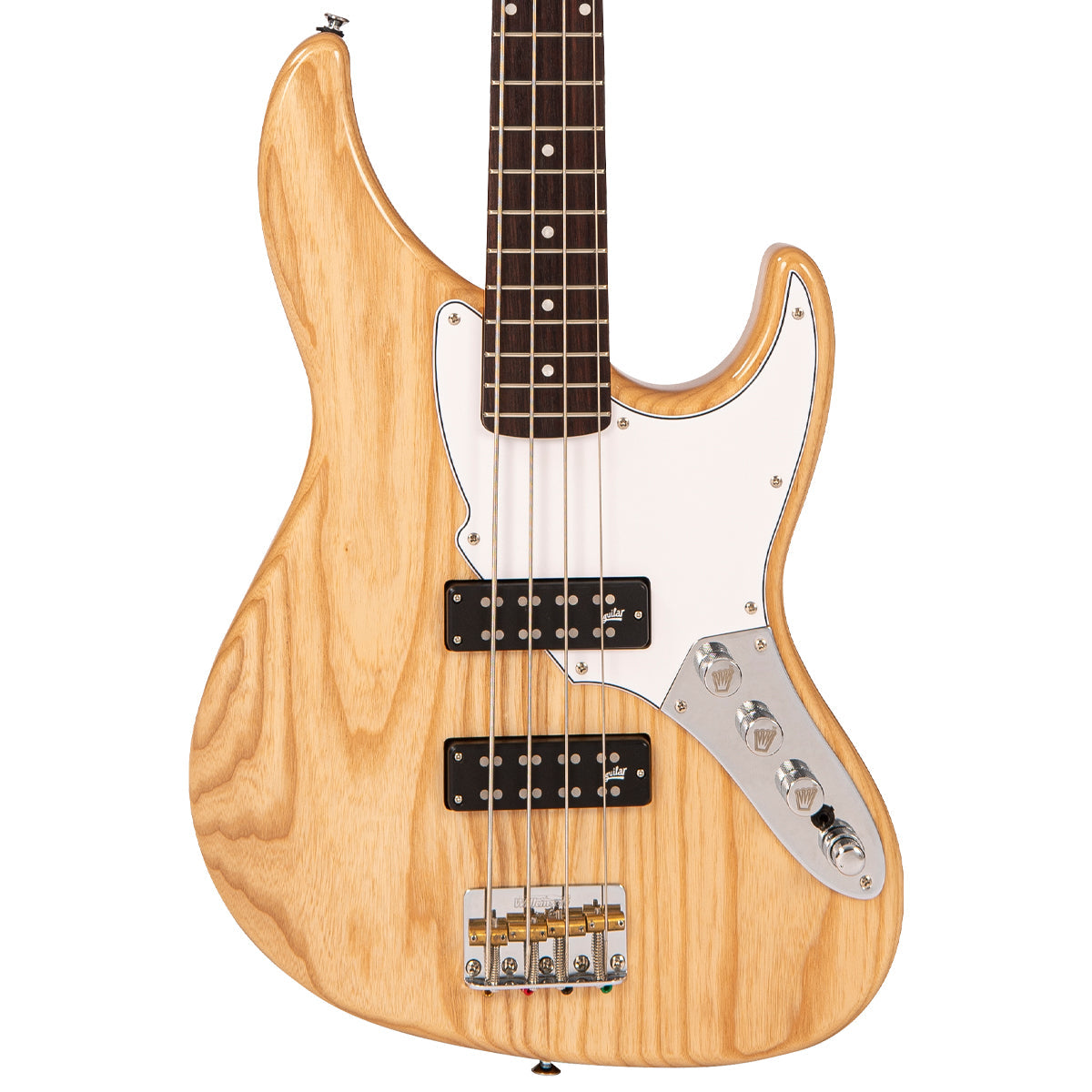 Fret-King Perception Custom Bass ~ Natural Ash