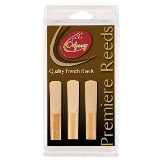 Odyssey Premiere Clarinet Reeds ~ 2.5 Pack of 3