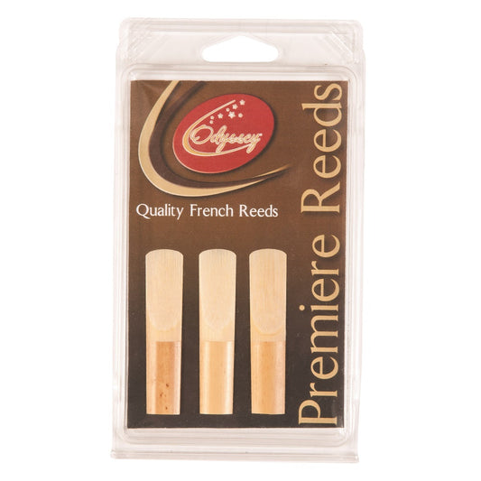 Odyssey Premiere Tenor Sax Reeds ~ 2.5 Pack of 3