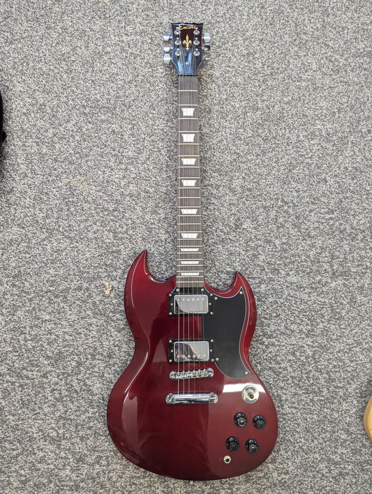 Encore E69 SG Electric Guitar Cherry Red - Used