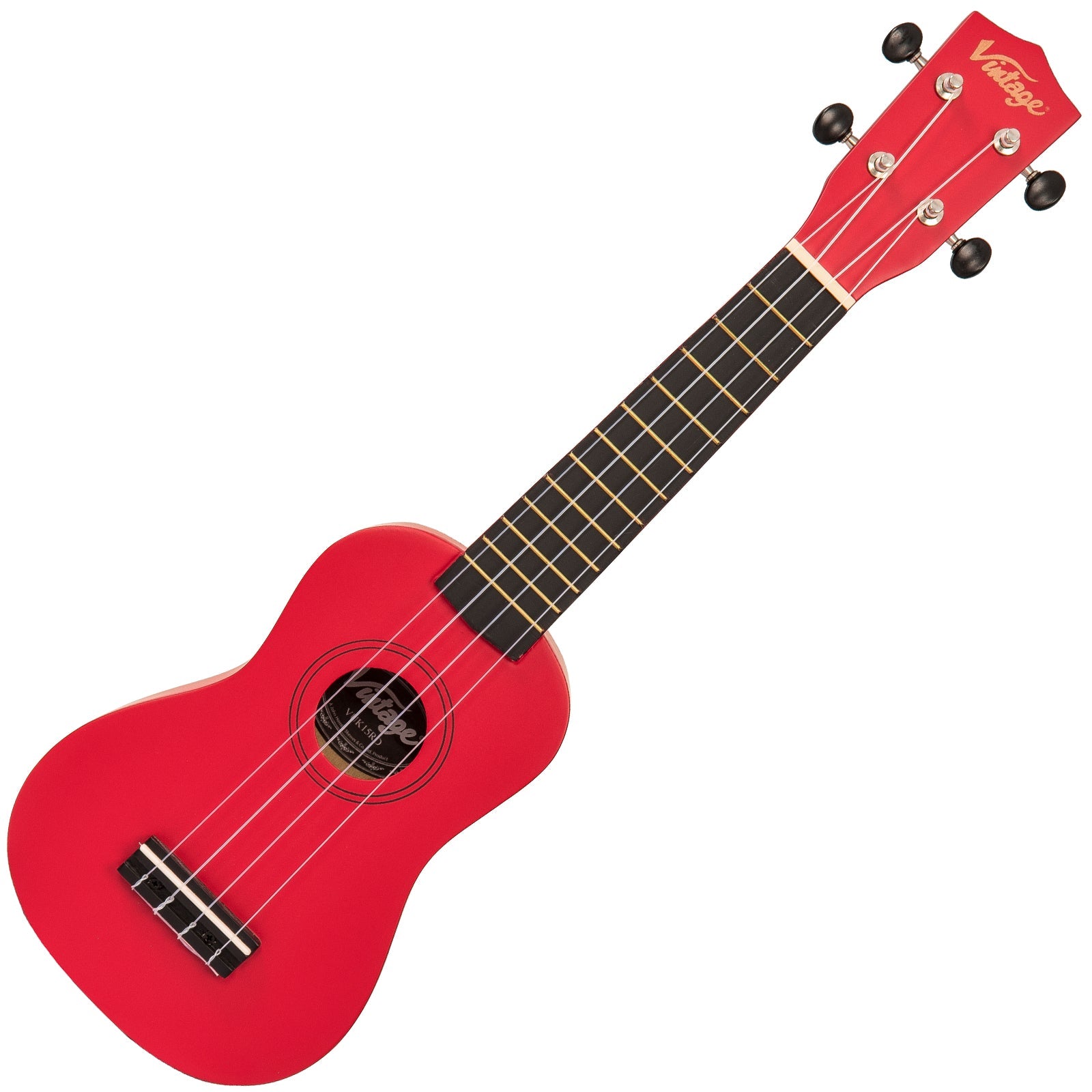 Vintage Soprano Ukulele ~ Satin Red