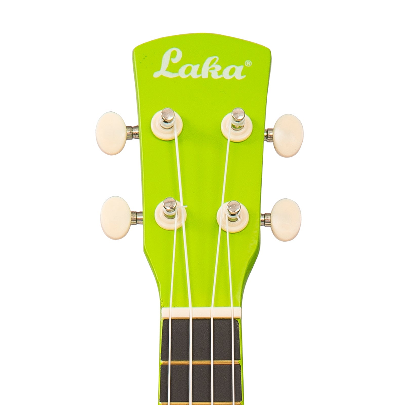 Laka Rainbow Series Soprano Ukulele & Carry Bag ~ Green