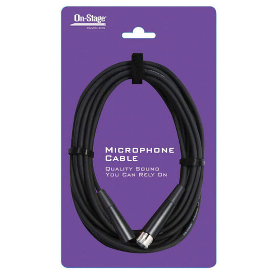 On-Stage Microphone Cable XLR-XLR ~ 20ft/6m